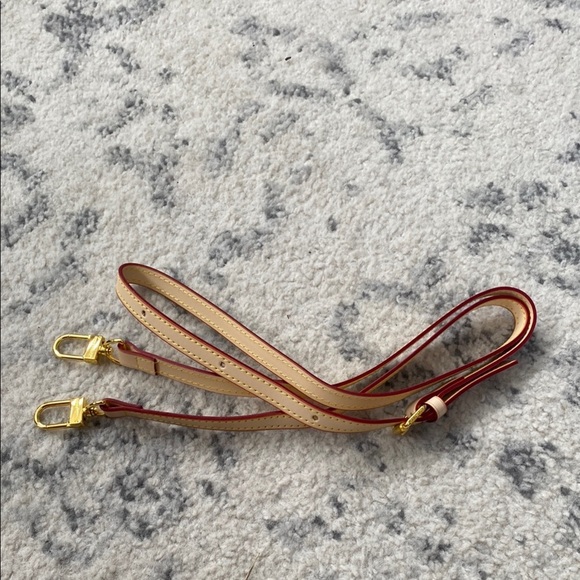 💚 Faux leather crossbody strap - Tan - Picture 1 of 1